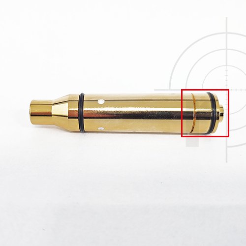 Endkappe für 338 LAPUA Laser Patrone | Typ B - MantisX.de