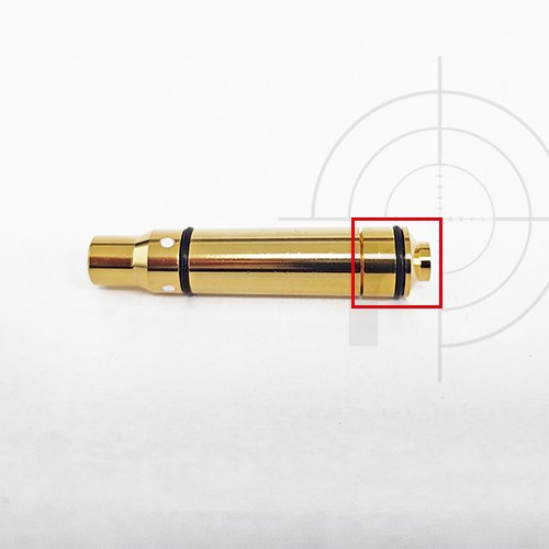 Endkappe für 8 x 57 JS Laser Patrone | Typ B - MantisX.de