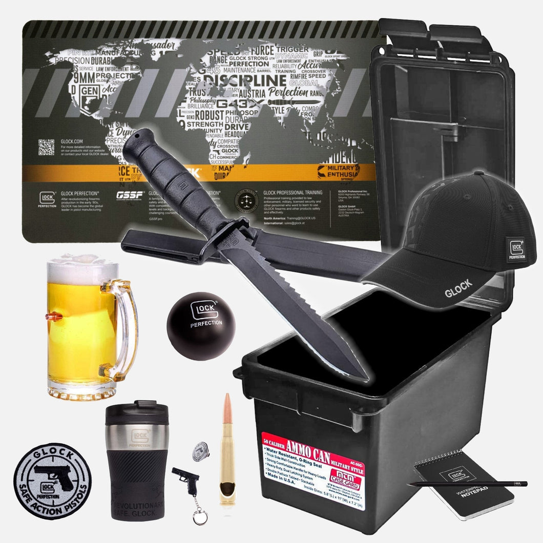 GLOCK & LUCKY SHOT Geschenkbox für Liebhaber und Sammler - MantisX.de