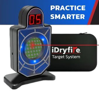 iDryfire | Reactive Laser Shooting Target (with EVA Case) - MantisX.de