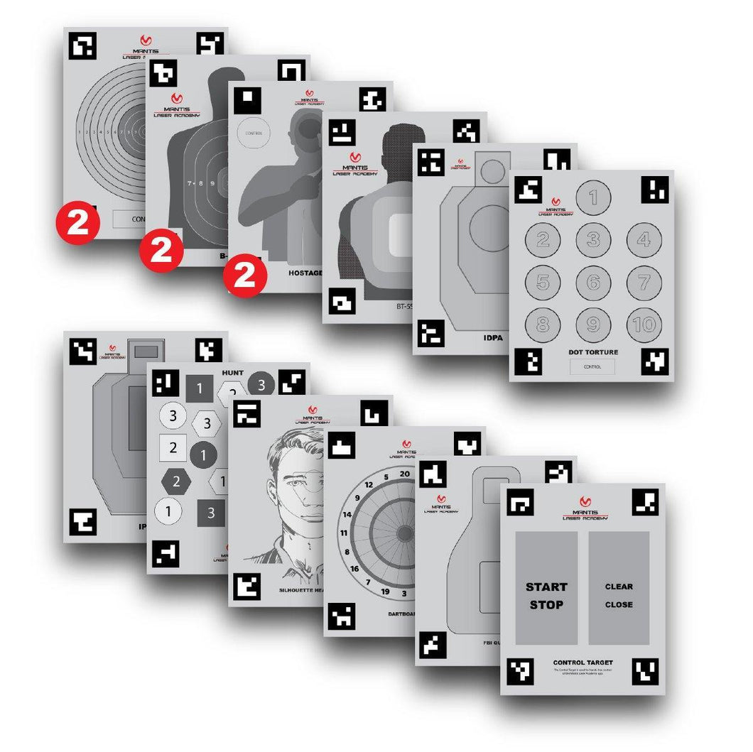 LASER ACADEMY - Zielscheiben - MantisX.de
